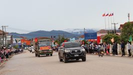  ໃນຕອນເຊົ້າຂອງວັນທີ 16 ພຶດສະພາ 2022​ ທີ່ກອງບັນຊາການທະຫານ ເມືອງຄໍາເກີດ ແຂວງບໍລິຄຳໄຊ ໄດ້ຈັດພິທີສົ່ງອັດຖິທະຫານອາສາສະໝັກ ແລະ ຊ່ຽວຊານຫວຽດນາມ ທີ່ເສຍສະຫຼະຊີວິດໃນປາງສົງຄາມ ກັບຄືນປະເທດ, ໂດຍມີທ່ານ ເພັດສະໃໝ ໄຊຍະທິຈັກ ເລຂາພັກເມືອງ ເຈົ້າເມືອງຄໍາເກີດ ພ້ອມດ້ວຍຄະນະ, ມີການນໍາແຂວງບໍລິຄໍາໄຊ ແລະ [&hellip;]