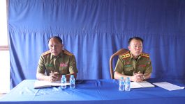  ກອງປະຊຸມ ສະຫຼຸບການຈັດຕັ້ງປະຕິບັດ ວຽກງານກວດກາບັງຄັບກົດໝາຍ ແລະ ລະບຽບຈະລາຈອນທາງບົກ      ຢູ່ເມືອງ ປາກກະດິງ ແຂວງບໍລິຄໍາໄຊ, ໄດ້ຈັດຂື້ນ ໃນຕອນເຊົ້າ ວັນທີ 12 ພືດສະພາ 2022 ຢູ່ທີ່ຫ້ອງປະຊຸມກອງບັນຊາການ ປກສ ເມືອງປາກກະດິງ, ໂດຍການເປັນປະທານ ຂອງທ່ານ ພັນໂທ [&hellip;]