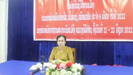ໃນລະຫວ່າງວັນທີ 21-22 ມີຖຸນາ 2022 ສະຫະພັນແມ່ຍິງແຂວງ ໄດ້ເປິດກອງປະຊຸມບັ້ນດຳເນີນຊິວິດການເມືອງກວດກາໜ່ວຍພັກປອດໃສ, ເຂັ້ມແຂງ, ໜັກແໜ້ນ ປະຈຳ 6 ເດືອນຕົ້ນປີ 2022 ຂອງໜ່ວຍພັກຮາກຖານສະຫະພັນແມ່ຍິງແຂວງ ໂດຍພາຍໃຕ້ການເປັນເປັນປະທານຂອງສະຫາຍ ນາງ ຄຳປິວ ສີສົມບັດ ກຳມະແຂວງພັກ ເລຂາໜ່ວຍພັກຮາກຖານສະຫະພັນແມ່ຍິງແຂວງ, ມີສະມາຊິກພັກພາຍໃນໜ່ວຍພັກ [&hellip;]