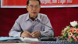  ວັນທີ 2 ມີຖຸນາ 2022 ຢູ່ຫ້ອງປະຊຸມຊັ້ນ III ຫ້ອງວ່າການເມືອງວຽງທອງ ແຂວງບໍລິຄໍາໄຊ ໄດ້ຈັດພິທີປະກາດສ້າງຕັ້ງຫ້ອງການເຕັກໂນໂລຊີ ແລະ ການສື່ສານເມືອງ. ໂດຍເປັນກຽດເຂົ້າຮ່ວມຂອງ ທ່ານ ຄຳມອນ ໄຊພົມມີ  ຮອງເລຂາພັກເມືອງ, ມີທ່ານ ລັງສີ ແກ້ວວິເສດ ຫົວໜ້າພະແນກເຕັກໂນໂລຊີ [&hellip;]