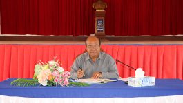 ໃນຕອນເຊົ້າຂອງວັນທີ 14 ມິຖຸນາ 2022 ຢູ່ສະໂມສອນ ຫ້ອງວ່າການເມືອງໄຊຈຳພອນ ແຂວງບໍລິຄຳໄຊ ໄດ້ຈັດກອງປະຊຸມສະຫຼຸບວຽກງານ ກໍ່ສ້າງຮາກຖານການເມືອງ ປະຈຳເດືອນ ພຶດສະພາ 2022 ແລະ ຊີ້ນຳການລົງຮາກຖານການເມືອງປະຈຳເດືອນ ມິຖຸນາ 2022 ຂຶ້ນ ພາຍໃຕ້ການເປັນປະທານຂອງ ທ່ານ ອຸດົມ [&hellip;]