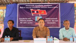 ກອງປະຊຸມເລືອກຕັ້ງເອົານາຍບ້ານ ຫາດໄຄ້ ຄັ້ງທີ V ໄດ້ຈັດຂຶ້ນໃນວັນທີ 17 ມິຖຸນາ 2022 ຢູ່ວັດບ້ານ ຫາດໄຄ້ ເມືອງທ່າພະບາດ ແຂວງບໍລິຄໍາໄຊ ໂດຍໃຫ້ກຽດເຂົ້າຮ່ວມຂອງທ່ານ ສົມສົດ ແສງອາພອນ ເຈົ້າເມືອງທ່າພະບາດ. ກອງປະຊຸມ ທ່ານ ຈັນໂທ ວົງນະລາດ [&hellip;]