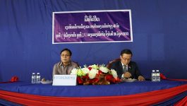 ໃນວັນທີ 28 ມີຖຸນາ 2022 ທີ່ຫ້ອງປະຊຸມຫ້ອງການສຶກສາທິການ ແລະ ກິລາ ເມືອງຄໍາເກີດ ໄດ້ຈັດພິທີເປີດຊຸດຝຶກອົບຮົມທິດສະດີການເມືອງ – ການປົກຄອງ ລະບົບ 45 ວັນ ຊຸດທີ V ຂອງເມືອງຄໍາເກີດຂຶ້ນ, ພາຍໃຕ້ການເປັນປະທານຂອງທ່ານ ເພັດສະໃໝ ໄຊຍະທີຈັກ [&hellip;]