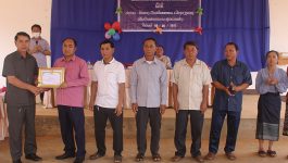          ຕອນເຊົ້າຂອງວັນທີ່ 10 ມີຖຸນາ 2022 ຢູ່ສະໂມສອນບ້ານຫ້ວຍຫອຍ, ເມືອງວຽງທອງ, ແຂວງບໍລິຄໍາໄຊ ຫ້ອງການສາທາລະນະສຸກເມືອງວຽງທອງ ໄດ້ຈັດພິທີປະກາດ – ຮັບຮອງເອົາບ້ານຫ້ວຍຫອຍ ເປັນບ້ານສາທາລະສຸກແບບຢ່າງ ໂດຍເປັນກຽດເຂົ້າຮ່ວມຂອງ ທ່ານ ຄໍາມອນ ໄຊພົມມີ ຮອງເລຂາພັກເມືອງ [&hellip;]