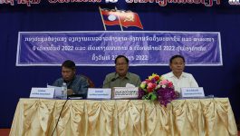 ໃນວັນທີ 23 ມີຖຸນາ 2022 ນີ້ ຢູ່ທີ່ຫ້ອງປະຊຸມຊັ້ນ 3 ຫ້ອງວ່າການເມືອງຄໍາເກີດ ໄດ້ເປີດກອງປະຊຸມສະຫຼຸບວຽກງານແນວລາວສ້າງຊາດ, ອົງການຈັດຕັ້ງມະຫາຊົນຂັ້ນແຂວງ ແລະ ວຽກງານສາສະໜາພາຍໃນແຂວງປະຈໍາ 6 ເດືອນຕົ້ນປີ ແລະ ວາງທິດທາງແຜນການ 6 ເດືອນທ້າຍປີ 2022 ຂຶ້ນ. [&hellip;]