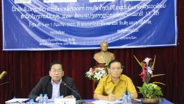 ຊຸດຝຶກອົບຮົມການຕິດຕາມກວດກາ ການຈັດຕັ້ງປະຕິບັດແຜນຄຸ້ມຄອງສິ່ງແວດລ້ອມ ໂຄງການປັບປຸງ ແລະ ສ້ອມແປງທາງຫຼວງແຫ່ງຊາດ ເລກທີ 13 ໃຕ້ ໄດ້ຈັດຂຶ້ນໃນວັນທີ 5 ກໍລະກົດ 2022 ຢູ່ຫ້ອງປະຊຸມພະແນກໂຍທາທິການ ແລະ ຂົນສົ່ງ ແຂວງບໍລິຄຳໄຊ ເປັນປະທານໂດຍ ທ່ານ ສິລິພອນ ອິນທິລາດ [&hellip;]