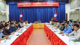 ກອງປະຊຸມລາຍງານຄວາມຄືບໜ້າ ໃນການຈັດຕັ້ງປະຕິບັດການປະເມີນຜົນ ໄລຍະຕົ້ນ ຕາມດຳລັດ 348/ລບ ວ່າດ້ວຍມາດຕະຖານພົ້ນທຸກ ແລະ ມາດຕະຖານພັດທະນາ ໄດ້ຈັດຂຶ້ນໃນຕອນເຊົ້າຂອງວັນທີ 19 ສິງຫາ 2022 ຢູ່ຫ້ອງປະຊຸມຂອງຫ້ອງວ່າການແຂວງ ໂດຍພາຍໃຕ້ການເປັນປະທານຂອງທ່ານ ພັດທະຈອນ ແກ້ວພຸດທະວົງ ກຳມະການພັກແຂວງ ຫົວໜ້າພະແນກກະສິກຳ ແລະ ປ່າໄມ້ແຂວງ, [&hellip;]