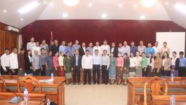 ກອງປະຊຸມສື່ມວນຊົນທົ່ວປະເທດ ກ່ຽວກັບການທົບທວນຄືນວຽກງານສົ່ງເສີມສິດທິເດັກ, ການມີສ່ວນຮ່ວມຂອງຊຸມຊົນ ໃນການຄວບຄຸມ ແລະ ປ້ອງກັນພະຍາດໂຄວິດ – 19 ໄດ້ຈັດຂຶ້ນໃນວັນທີ 21 ສິງຫາ 2022 ທີ່ຫ້ອງປະຊຸມສະພາປະຊາຊົນ ແຂວງຫລວງພະບາງ ໂດຍໃຫ້ກຽດເຂົ້າຮ່ວມເປັນປະທານຂອງທ່ານ ຄຳສະຫວາດ ພົງສາ ຫົວໜ້າກົມສື່ມວນຊົນ ກະຊວງຖະແຫຼງຂ່າວ, ວັດທະນະທຳ [&hellip;]