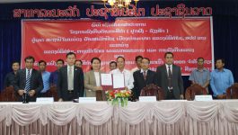 ພິທີເຊັນສັນຍາສໍາປະທານ ໂຄງການພັດທະນາດ້ານກະສິກຳ ( ປູກຝັງ – ລ້ຽງສັດ ) ໄດ້ຈັດຂຶ້ນໃນວັນທີ 17 ສິງຫາ 2022 ຢູ່ຫ້ອງປະຊຸມພະແນກແຜນການ ແລະ ການລົງທຶນແຂວງ, ຕາງໜ້າອໍານາດການປົກຄອງແຂວງບໍລິຄໍາໄຊ ເຊັນໂດຍ ທ່ານ ນາງ ນິດດາພອນ ໄຊຍະພອນ [&hellip;]