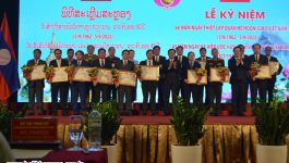 ພິທີສະເຫຼີມສະຫຼອງໂຮມຊຸມນຸມປີສາມັກຄີມິດຕະພາບລາວ – ຫວຽດນາມ, ຫວຽດນາມ – ລາວ ຢູ່ນະຄອນວີງ ແຂວງ ເຫງະອານ ສສ ຫວຽດນາມ ໄດ້ຈັດຂື້ນໃນຕອນບ່າຍຂອງວັນທີ 17 ສິງຫາ 2022 ຢູ່ທີ່ໂຮງແຮມເມືອງແທັງຊົງລາມ ນະຄອນວິງ ແຂວງເຫງະອານ ສສ ຫວຽດນາມ [&hellip;]