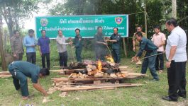 ໃນວັນທີ 8 ກັນຍາ 2022 ຢູ່ຫ້ອງການກະສິກໍາ ແລະ ປ່າໄມ້ ເມືອງທ່າພະບາດ ແຂວງບໍລິຄຳໄຊ ໄດ້ຈັດພິທີ ທໍາລາຍ ຊີ້ນສ່ວນສັດປ່າ ທີ່ມີການລັກລອບລ່າ ຊື້ – ຂາຍ ບໍ່ຖືກຕ້ອງຕາມລະບຽບກົດໝາຍ ພາຍໃນເມືອງທ່າພະບາດ ໃຫ້ກຽດເຂົ້າຮ່ວມພິທີທຳລາຍໂດຍທ່ານ ກອນ [&hellip;]