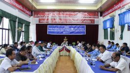 ໃນຕອນເຊົ້າຂອງວັນທີ 23 ກັນຍາ 2022 ພະແນກໂຍທາທິການ ແລະ ຂົນສົ່ງແຂວງບໍລິຄຳໄຊ ໄດ້ຈັດພິທີເຜີຍແຜ່ນິຕິກໍາທີ່ສໍາຄັນຂອງພັກ, ລັດຖະບານ ແລະ ຂອງແຂວງ ຢູ່ຫ້ອງປະຊຸມຂອງຕົນ ໃຫ້ກຽດເຜີຍແຜ່ໂດຍ ທ່ານ ວິໄຊ ພູມີ ຫົວໜ້າພະແນກ ຍທຂ ແຂວງ, ມີຄະນະນຳ [&hellip;]
