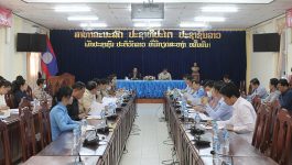 ໃນຕອນເຊົ້າຂອງວັນທີ 26 ກັນຍາ 2022 ຢູ່ຫ້ອງປະຊຸມຂອງສະພາປະຊາຊົນແຂວງບໍລິຄຳໄຊ ທ່ານ ດຣ ບຸນລ້ອມ ແກ້ວບົວໂຮມ ຮອງປະທານກຳມາທິການວັດທະນະທຳ – ສັງຄົມ ສະພາແຫ່ງຊາດ ພ້ອມດ້ວຍຄະນະ ໄດ້ລົງມາເຄື່ອນໄຫວວຽກງານຢູ່ສະພາປະຊາຊົນແຂວງ, ເປັນກຽດເຂົ້າຮ່ວມຂອງທ່ານ ເລື່ອນວິໄລ ຈັນທະລາພັນ ຄະນະປະຈຳພັກແຂວງ ຮອງປະທານສະພາປະຊາຊົນແຂວງບໍລິຄຳໄຊ, [&hellip;]