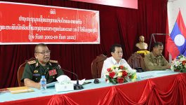 ໃນຕອນເຊົ້າວັນທີ 2 ກັນຍາ 2022 ຢູ່ຫ້ອງປະຊຸມກຸ່ມເສດຖະກິດ ເມືອງປາກກະດິງ ແຂວງບໍລິຄຳໄຊ ໄດ້ຈັດພິທີປາຖະກະຖາມູນເຊື້ອແຫ່ງການເຕີບໃຫຍ່ຂະຫຍາຍຕົວ ຂອງສະຫະພັນນັກຮົບເກົ່າແຫ່ງຊາດລາວ ຄົບຮອບ 20 ປີ ໄຕ້ຮົ່ມທຸງຂອງພັກ ( 09 ກັນຍາ 2002 – 09 ກັນຍາ [&hellip;]