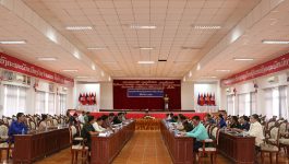 ໃນຕອນເຊົ້າ ຂອງວັນທີ 27 ກັນຍາ 2022 ຢູ່ສະໂມສອນຫ້ອງວ່າການ ເມືອງໄຊຈຳພອນ ໄດ້ຈັດກອງປະຊຸມວຽກງານອົງການປົກຄອງ ປະຈໍາເດືອນ 7,8,9 ປີ 2022 ພາຍໃຕ້ການເປັນປະທານຂອງທ່ານ ໂກ່ ໄຊສົມບັດ ກຳມະການພັກແຂວງ ເລຂາພັກເມືອງ ເຈົ້າເມືອງໄຊຈໍາພອນ, ມີຄະນະປະຈໍາພັກເມືອງ, ກໍາມະການພັກເມືອງ, [&hellip;]