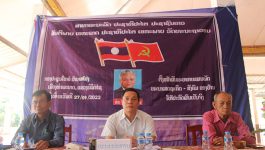 ກອງປະຊຸມໃຫຍ່ບ້ານຜາໂປງ ເມືອງທ່າພະບາດ ແຂວງບໍລິຄໍາໄຊ ຄັ້ງທີ VIII ໄດ້ຈັດຂຶ້ນ ໃນວັນທີ 27 ກັນຍາ 2022 ຢູ່ວັດບ້ານຜາໂປງ, ພາຍໃຕ້ການເປັນປະທານຂອງ ທ່ານ ກູ່ ຈັນທະວົງ ນາຍບ້ານຜາໂປງ, ໃຫ້ກຽດເຂົ້າຮ່ວມໂດຍ ທ່ານ ສົມສົດ ແສງອາພອນ [&hellip;]