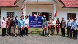 ໃນວັນທີ 7 ກັນຍາ 2022 ທີ່ບ້ານຈອມທອງ ໄດ້ຈັດພິທີປະກາດຮັບຮອງ ບ້ານຈອມທອງ ເປັນບ້ານພັດທະນາດ້ານແຮງງານ ແລະສະຫວັດດີການສັງຄົມ, ເປັນກຽດເຂົ້າຮ່ວມຂອງ ທ່ານ ບົວພັນ ອິນຄໍາມະວົງ ຮອງເຈົ້າເມືອງວຽງທອງ ຜູ້ຊີ້ນໍາວຽກງານຂົງເຂດວັດທະນະທໍາ – ສັງຄົມ ແລະ ທ່ານ ອຸດອນ [&hellip;]
