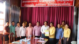 ກອງປະຊຸມເຜີຍແຜ່ນິຕິກໍາ ໃຫ້ຫ້ອງການເຕັກໂນໂລຊີ ແລະ ການສື່ສານ ເມືອງວຽງທອງ ແຂວງບໍລິຄຳໄຊ ໄດ້ຈັດຂຶ້ນໃນວັນທີ 13 ກັນຍາ 2022 ຢູ່ຫ້ອງປະຊຸມຫ້ອງວ່າການເມືອງ, ເຂົ້າຮ່ວມໂດຍ ທ່ານ ອາລຸນສັກ ປະທໍາມະວົງ ຮອງເຈົ້າເມືອງ ວຽງທອງ ແລະ ທ່ານ ລັງສີ [&hellip;]