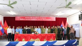 ໃນວັນທີ 27 ກັນຍາ 2022 ຢູ່ຫ້ອງປະຊຸມກຸ່ມເສດຖະກິດເມືອງປາກກະດິງ ໄດ້ມີພິທີປະກາດ ປະທານຄະນະກຳມະການ ປ້ອງກັນຊາດ-ປ້ອງກັນຄວາມສະຫງົບ ເມືອງປາກກະດິງຜູ້ໃໝ່ ເປັນກຽດເຂົ້າຮ່ວມຂອງ ທ່ານ ພົຈ ຈວງຈັນ ລາດສະວົງ ຮອງປະທານ ປກຊ-ປກສ ແຂວງບໍລິຄຳໄຊ ມີຄະນະກຳມະການ ປກຊ-ປກສ ພ້ອມດ້ວຍຫົວໜ້າຫ້ອງການອ້ອມຂ້າງເມືອງ [&hellip;]