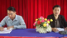 ຕອນເຊົ້າຂອງວັນທີ 7 ຕຸລາ 2022 ຢູ່ຫ້ອງປະຊຸມກອງບັນຊາການ ປກສ ເມືອງວຽງທອງ ແຂວງບໍລິຄໍາໄຊ ຫ້ອງການໂຄສະນາອົບຮົມເມືອງ ໄດ້ຈັດກອງປະຊຸມລາຍງານສ່ອງແສງສະພາບແນວຄິດ – ຫາງສຽງສັງຄົມຂັ້ນເມືອງ ຕໍ່ຄະນະໂຄສະນາອົບຮົມສູນກາງພັກ ໂດຍເປັນກຽດເຂົ້າຮ່ວມຂອງ ທ່ານ ນາງ ວິລະວອນ ພັນທະວົງ ຄະນະປະຈໍາພັກ, ຮອງຫົວໜ້າໂຄສະນາອົບຮົມສູນກາງພັກ, [&hellip;]