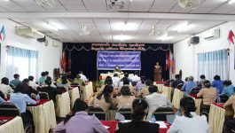 ໃນຕອນເຊົ້າຂອງວັນທີ 21 ຕຸລາ 2022 ພະແນກສາທາລະນະສຸກ ແຂວງບໍລິຄຳໄຊ ໄດ້ຈັດພິທີເຜີຍແຜ່ນິຕິກໍາທີ່ສໍາຄັນຂອງພັກ, ລັດຖະບານ ແລະ ຂອງແຂວງ ຢູ່ຫ້ອງປະຊຸມຂອງຕົນ, ໃຫ້ກຽດເຜີຍແຜ່ໂດຍ ທ່ານ ດຣ ສອນໄຊ ປັນຍານຸວົງ ກຳມະການພັກແຂວງ ຫົວໜ້າພະແນກສາທາລະນະສຸກແຂວງ, ມີຄະນະພະແນກ, ຫົວໜ້າ [&hellip;]