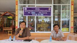 ໃນຕອນເຊົ້າວັນທີ 25 ຕຸລາ 2022 ຫ້ອງການຊັບພະຍາກອນທຳມະຊາດ ແລະ ສິ່ງແວດລ້ອມ ເມືອງປາກກະດິງ ແຂວງບໍລິຄຳ ໄດ້ຈັດພິທີເປີດວຽກງານພິສູດຫລັກຖານອອກໃບຕາດິນແບບເປັນລະບົບ ຢູ່ບ້ານນາບອນ, ພາຍໃຕ້ການເປັນປະທານຂອງທ່ານ ເຄນທາ ພົມມະວົງ ຮອງຫົວຫນ້າຫ້ອງການຊັບພະຍາກອນທຳມະຊາດ ແລະ ສິ່ງແວດລ້ອມເມືອງ, ທ່ານ ຄຳພັນ ສີໃສອ່ອນ [&hellip;]