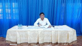 ໃນຕອນເຊົ້າຂອງວັນທີ 22 ພະຈິກ 2022 ຢູ່ທີ່ຫ້ອງປະຊຸມພະແນກສຶກສາທິການ ແລະ ກິລາແຂວງ ໄດ້ຈັດກອງປະຊຸມຖອດຖອນບົດຮຽນຄືນວຽກງານກໍ່ສ້າງຮາກຖານຕາມສາຍຕັ້ງ ຂະແໜງການສຶກສາທິການ ແລະ ກິລາ ຊຸດທີ II ໂດຍການເປັນປະທານ ຂອງ ທ່ານ ລົມ ແພງສຸກ ຫົວໜ້າພະແນກສຶກສາທິການ ແລະ [&hellip;]