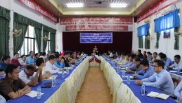 ໃນຕອນເຊົ້າຂອງວັນທີ 08 ພະຈິກ 2022 ພະແນກໂຍທາທິການ ແລະ ຂົນສົ່ງແຂວງ ບໍລິຄຳໄຊ ໄດ້ຈັດກອງປະຊຸມປະເມີນຜົນການປະຕິບັດວຽກງານຂອງພະນັກງານ – ລັດຖະກອນ ປະຈຳປີ 2022 ຢູ່ຫ້ອງປະຊຸມຂອງຕົນ ໂດຍພາຍໃຕ້ການເປັນປະທານຂອງທ່ານ ວິໄຊ ພູມີ ກຳມະການພັກແຂວງ ຫົວໜ້າພະແນກ ຍທຂ [&hellip;]