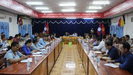 ກອງປະຊຸມປະເມີນການຕິດຕາມການປະຕິບັດກົດໝາຍ ແລະ ນິຕິກຳໃຕ້ກົດໝາຍ ຂົງເຂດ ຖວທ ໄດ້ຈັດຂຶ້ນໃນຕອນເຊົ້າຂອງວັນທີ 17 ພະຈິກ 2022 ຢູ່ຫ້ອງປະຊຸມຂອງພະແນກຖະແຫຼງຂ່າວ, ວັດທະນະທຳ ແລະ ທ່ອງທ່ຽວ ແຂວງບໍລິຄຳໄຊ, ເປັນກຽດເຂົ້າຮ່ວມຂອງທ່ານ ບຸນໄທ ທົ່ງທິລາດ ຮອງຫົວໜ້າຫ້ອງການກະຊວງ ຖວທ ແລະ [&hellip;]