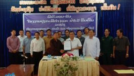 ໃນວັນທີ 27 ຕຸລາ 2022 ຢູ່ຫ້ອງປະຊຸມຫ້ອງວ່າການເມືອງປາກກະດິງ ໄດ້ມີພິທີເຊັນບົດບັນທຶກ ມອບ – ຮັບ ຄວາມຮັບຜິດຊອບການສົ່ງເສີມ, ພັດທະນາ ແລະ ຄຸ້ມຄອງວຽກງານປຸງແຕ່ງກະສິກຳ ແລະ ປ່າໄມ້ ຂັ້ນຕົ້ນ ເຊັນຮັບໂດຍທ່ານ ດຳ ເພີນຈິດ ຫົວໜ້າຫ້ອງການກະສິກຳ [&hellip;]