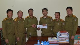 ໃນວັນທີ 22 ພະຈິກ 2022 ຫ້ອງສັນຕິບານ ປກສ ແຂວງບໍລິຄໍາໄຊ ໄດ້ນໍາເງິນ 2.000.000 ກີບ ມາມອບເພື່ອສົມທົບທຶນປຸກສ້າງຫ້ອງການ ພະເເນກສືບສວນ – ສອບສວນ ຫ້ອງຕໍາຫຼວດ, ຕາງໜ້າກ່າວມອບໂດຍ ທ່ານ ຮອ ຊັນເດ ໄຊຍະສານ [&hellip;]