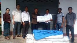 ກອງປະຊຸມເຜີຍແຜ່ດຳລັດວ່າດ້ວຍກອງທຶນໄພພິບັດ ແລະ ປະເມີນຮ່າງຂໍ້ຕົກລົງກອງທຶນ ໄພພິບັດຂັ້ນແຂວງ ໄດ້ຈັດຂຶ້ນໃນວັນທີ 24 ພະຈິກ 2022 ຢູ່ຫ້ອງປະຊຸມຫ້ອງວ່າການເມືອງຄຳເກີດ ເປັນປະທານໂດຍ ທ່ານ ຜາສຸກ ຈຸມມະລາວົງ ຮອງເຈົ້າເມືອງຄຳເກີດ ແລະ ທ່ານ ດວງຈິດ ວົງພະຈັນ ຫົວໜ້າຂະແໜງຈັດຕັ້ງ ແລະ [&hellip;]