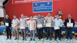 ກອງປະຊຸມວຽກງານການຜະລິດລະດູຝົນ, ແລ້ງ ປີ 2021 – 2022 ແລະ ວາງທິດທາງແຜນການຜະລິດລະດູແລ້ງປີ 2022 – 2023 ໄດ້ຈັດຂຶ້ນໃນວັນທີ 27 ຕຸລາ 2022 ຢູ່ຫ້ອງປະຊຸມປົກຄອງເມືອງທ່າພະບາດ, ໃຫ້ກຽດເຂົ້າຮ່ວມເປັນປະທານໂດຍທ່ານ ສົມສົດ ແສງອາພອນ ເຈົ້າເມືອງທ່າພະບາດ, [&hellip;]