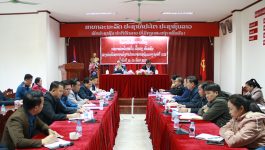 ກອງປະຊຸມກວດກາໜ່ວຍພັກປອດໃສ, ເຂັ້ມແຂງ, ໜັກແໜ້ນ ປະຈໍາປີ 2022 ຂອງໜ່ວຍພັກຮາກຖານ ອົງການໄອຍະການປະຊາຊົນແຂວງ ບໍລິຄໍາໄຊ, ໄດ້ຈັດຂື້ນ ໃນຕອນເຊົ້າ ວັນທີ 22 ທັນວາ 2022 ໂດຍການເປັນປະທານຂອງ ສະຫາຍ ທອງໃບ ພຽນວົງ ເລຂາໜ່ວຍພັກຮາກຖານ ຫົວໜ້າອົງການໄອຍາການປະຊາຊົນເເຂວງ, [&hellip;]