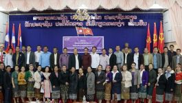 ໃນຕອນເຊົ້າຂອງວັນທີ 7 ທັນວາ 2022 ຢູ່ຫ້ອງປະຊຸມໃຫຍ່ຊັ້ນ 3 ຫ້ອງວ່າການເມືອງຄຳເກີດ ໄດ້ຈັດພິທີປາຖະກະຖາວັນສື່ມວນຊົນ ແລະ ວັນພິມຈຳໜ່າຍ ຄົບຮອບ 72 ປີ ແລະ ສະຫຼຸບວຽກງານຖະແຫຼງຂ່າວ, ວັດທະນະທຳ ແລະ ທ່ອງທ່ຽວ ປະຈຳປີ 2022 [&hellip;]