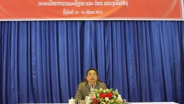 ບັ້ນດຳເນີນຊີວິດການເມືອງການກໍ່ສ້າງ ແລະ ກວດກາໜ່ວຍພັກປອດໃສ, ເຂັ້ມແຂງ, ໜັກແໜ້ນ ຄະນະພັກຮາກຖານພະລັງງານ ແລະ ບໍ່ແຮ່ ແຂວງ ໄດ້ຈັດຂຶ້ນໃນວັນທີ 20 ທັນວາ 2022 ຢູ່ສະໂມສອນແຂວງ ເປັນກຽດເຂົ້າຮ່ວມຂອງ ສະຫາຍ ວັນວິໄລ ແດນພູຫຼວງ ຮອງເລຂາພັກແຂວງບໍລິຄຳໄຊ ມີຄະນະພັກຮາກຖານ [&hellip;]