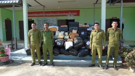 ເຈົ້າໜ້າທີ່ວິຊາສະເພາະ ປກສ ເມືອງຄໍາເກີດ ໃຫ້ຮູ້ວ່າ: ໃນວັນທີ 21 ທັນວາ ປີ 2022 ມີພົນລະເມືອງດີແຈ້ງວ່າ: ຈະມີການເຄື່ອນຍ້າຍສີ່ງເສບຕິດ ປະເພດຄັນຊາ ໂດຍໃຊ້ລົດບັນທຸກ ເປັນພາຫະນະເຄື່ອນຍ້າຍ, ດັ່ງນັ້ນ ເຈົ້າໜ້າທີ່ວິຊາສະເພາະ ຈີ່ງໄດ້ຈັດຕັ້ງກໍາລັງວິຊາສະເພາະ ສົມທົບກັບກໍາລັງ ປກສ ກຸ່ມບ້ານໜອງກອກ [&hellip;]