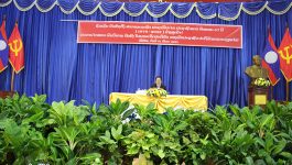 ເພື່ອລະນຶກເຖີງຄຸນງາມຄວາມດີ ຂອງນັກຮົບປະຕິວັດ, ຜູ້ນຳທີ່ແສນເຄົາລົບຮັກ ແລະ ປະຊາຊົນບັນດາເຜົ່າ ທີ່ໄດ້ອຸທິດຊີວິດ, ເລືອດເນື້ອ, ເຫື່ອແຮງ, ກາຍ ແລະ ໃຈ ເພື່ອພາລະກິດປົດປ່ອຍຊາດ ໃນຕອນເຊົ້າຂອງວັນທີ 1 ທັນວາ 2022 ການນໍາຂອງແຂວງ ນໍາພາໂດຍ ທ່ານ ປອ [&hellip;]