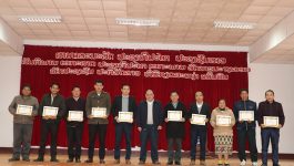 ໃນວັນທີ 21 ທັນວາ 2022 ທີ່ສະໂມສອນຫ້ອງວ່າການເມືອງໄຊຈຳພອນ ໄດ້ຈັດກອງປະຊຸມ ສະຫຼຸບວຽກງານສູນສະຖິຕິປະຈຳເມືອງ ( 2012 – 2022 ) ພາຍໃຕ້ການເປັນປະທານຂອງທ່ານ ຄຳໄຊ ຕຸນາລົມ ຮອງເຈົ້າເມືອງໄຊຈຳພອນ, ມີຫົວໜ້າ, ຮອງຫ້ອງການ ພ້ອມດ້ວຍວິຊາການຜູ້ຮັບຜິດຊອບຂອງຫ້ອງການ ເຂົ້າຮ່ວມ. [&hellip;]