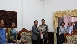 ໃນວັນທີ 27 ທັນວາ 2022 ຢູ່ຫ້ອງຮັບຮອງຂອງແຂວງ ທ່ານ ປອ ກອງແກ້ວ ໄຊສົງຄາມ ເຈົ້າແຂວງບໍລິຄຳໄຊ ສປປ ລາວ ພ້ອມດ້ວຍຄະນະ ໄດ້ຕ້ອນຮັບການເຂົ້າຢ້ຽມຢາມຂໍ່ານັບຂອງ ທ່ານ ໂດຄວາວັນ ປະທານສະພາວິທະຍາສາດ ແລະ ເຕັກໂນໂລຊີແຂວງຮ່າຕິ້ງ ສສ [&hellip;]