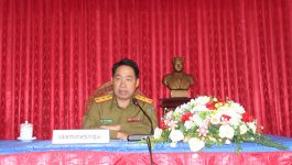 ພິທີເປີດຝືກອົບຮົມວຽກງານຫຼັກການສ້າງນິຕິກຳ ແລະ ຫຼັກການໃນການສ້າງເອກະສານທາງການ ໃຫ້ແກ່ນາຍ ແລະ ພົນຕຳຫຼວດ ກອງບັນຊາການ ປກສ ແຂວງບໍລິຄຳໄຊ, ໄດ້ຈັດຂື້ນຕອນເຊົ້າວັນທີ 25 ມັງກອນ 2023 ຢູ່ທີ່ຫ້ອງປະຊຸມເບີ 01 ກອງບັນຊາການ ປກສ ແຂວງ ໂດຍການເປັນປະທານຂອງທ່ານ ພັນໂທ [&hellip;]