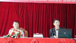 ວັນທີ 26 ມັງກອນ 2023 ຢູ່ຫ້ອງປະຊຸມກຸ່ມເສດຖະກິດເມືອງປາກກະດິງ, ຫ້ອງການສຶກສາທິການ ແລະ ກິລາ ໄດ້ຈັດກອງປະຊຸມເຊື່ອມຊືມເອກະສານຍາມພັກແລ້ງ ແລະ ແນະນຳການສ້າງເອກະສານທາງການ ພາຍໃຕ້ການເປັນທານຂອງທ່ານ ເພັງ ເພີນຈິດ ຫົວໜ້າຫ້ອງການສຶກສາທິການ ແລະ ກິລາເມືອງ, ເປັນກຽດເຂົ້າຮ່ວມຂອງ ທ່ານ ບຸນຍັງ [&hellip;]