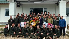 ເພຶ່ອແນ່ໃສເຮັດໃຫ້ສັງຄົມ ສຶບຕໍ່ມີສະຖຽນລະພາບທາງດ້ານການເມືອງຢ່າງໜັກແໜ້ນ, ມີຄວາມສະຫງົບສຸກເປັນລະບຽບຮຽບຮ້ອຍ  ປະກົດການຫຍໍ້ທໍ້ ໄດ້ຮັບການແກ້ໄຂຢ່າງຕໍ່ເນື່ອງ, ໃນວັນທີ 11 ມັງກອນ 2023 ທ່ານ ປອ ກອງແກ້ວ ໄຊສົງຄາມ ເຈົ້າແຂວງບໍລິຄຳໄຊ ປະທານ ປກຊ – ປກສ ຂັ້ນແຂວງ ພ້ອມດ້ວຍຄະນະ [&hellip;]