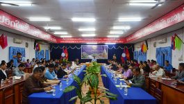 ກອງປະຊຸມສະຫຼຸບວຽກງານຖະແຫຼງຂ່າວ, ວັດທະນະທຳ ແລະ ທ່ອງທ່ຽວ ( ຖວທ ) ທົ່ວແຂວງບໍລິຄຳໄຊ ປະຈຳປີ 2022 ໄດ້ຈັດຂຶ້ນໃນວັນທີ 09 ກຸມພາ 2023 ຢູ່ຫ້ອງປະຊຸມຂອງຕົນ ໂດຍການເປັນປະທານຂອງທ່ານ ສົນທອງ ວີບຸນກວ້າງ ຫົວໜ້າພະແນກ ຖວທ [&hellip;]