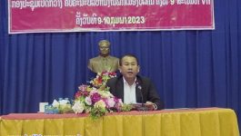 ກອງປະຊຸມເປີດກວ້າງຄົບຄະນະບໍລິຫານງານພັກເມືອງບໍລິຄັນ ຄັ້ງທີ 9 ສະໄໝທີ VII ໄດ້ຈັດຂຶ້ນໃນວັນທີ 9 ກຸມພາ 2023 ຢູ່ສະໂມສອນໃຫຍ່ຂອງເມືອງ, ໂດຍການເປັນປະທານຂອງ ສະຫາຍ ວັນເລີນ ປຸ້ຍໄມນີ ກໍາມະການພັກແຂວງ ເລຂາພັກເມືອງ ເຈົ້າເມືອງບໍລິຄັນ, ມີບັນດາສະຫາຍຄະນະບໍລິຫານງານພັກເມືອງ, ມີເລຂາຄະນະພັກຈາກກົມກອງຫ້ອງການອ້ອມຂ້າງ ພ້ອມດ້ວຍເລຂາພັກບ້ານທົ່ວເມືອງ [&hellip;]