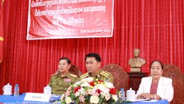 ວັນທີ 20 ກຸມພາ 2023 ກົມໂຄສະນາອົບຮົມ, ກົມໃຫຍ່ການເມືອງປ້ອງກັນຄວາມສະຫງົບ ໄດ້ເປີດພິທີຝຶກອົບຮົມວຽກງານປະສານຂ່າວ ແລະ ເກັບກໍາຫາງສຽງສັງຄົມໃຫ້ນາຍຕໍາຫຼວດຂັ້ນນໍາພາບັນຊາ 4 ແຂວງພາກກາງຄັ້ງທີ I ປະຈໍາປີ 2023 ທີ່ຫ້ອງປະຊຸມ ປກສ ແຂວງ ບໍລິຄຳໄຊ ໂດຍການເປັນປະທານຂອງ ທ່ານ [&hellip;]