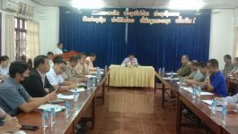 ກອງປະຊຸມອົງການປົກຄອງເມືອງປາກກະດິງ ປະຈຳປີ 2022 ໄດ້ຈັດຂຶ້ນໃນວັນທີ 10 ກຸມພາ 2023 ທີ່ຫ້ອງວ່າການຂອງເມືອງ ເປັນປະທານໂດຍ ທ່ານ ພູເຂົາເງິນ ອິນທະວົງ ເຈົ້າເມືອງປາກກະດິງ, ມີການນໍາຂອງເມືອງ, ຫົວໜ້າກອງບັນຊາການ ປກຊ – ປກສ ພ້ອມດ້ວຍຫ້ອງການອ້ອມຂ້າງເມືອງ ເຂົ້າຮ່ວມ. [&hellip;]