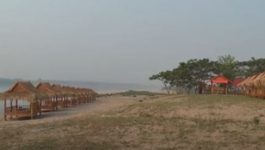 ພິທີເປີດສະຖານທີ່ທ່ອງທ່ຽວ ຫາດຊາຍຂາວ ບ້ານໂດນ ເມືອງປາກຊັນ