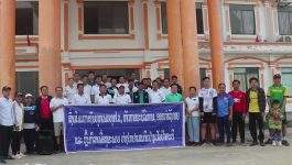 ເມືອງໄຊຈຳພອນ ຈັດກິດຈະກຳຍ່າງເພື່ອສຸຂະພາບ