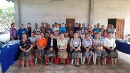 ໃນຕອນເຊົ້າຂອງວັນທີ 25 ເມສາ 2023 ຢູ່ທີ່ສະໂມສອນ ບ້ານສີສະອາດ ເມືອງປາກຊັນ ແຂວງບໍລິຄໍາໄຊ ໄດ້ຈັດກອງປະຊຸມເປີດຂະບວນການສ້າງຄອບຄົວ ແລະ ບ້ານແມ່ຍິງສາມດີ ຕິດພັນກັບການສ້າງບ້ານພັດທະນາຕາມທິດ 3 ສ້າງຂຶ້ນ ໂດຍການເປັນປະທານຂອງທ່ານ ນາງ ສີວັນ ຫຼວງໂສພາ ກໍາມະການພັກເມືອງ, ຄະນະບໍລິຫານງານສະຫະພັນແມ່ຍິງແຂວງ, [&hellip;]